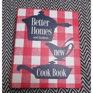 Better Homes and Gardens new Cook Book 1953 edition Second printing EUC